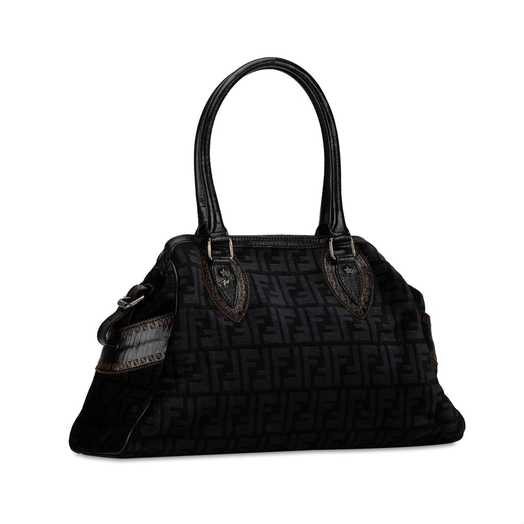 Fendi Zucca Etniko Canvas Handbag (SHG-Uh4Z1z)
