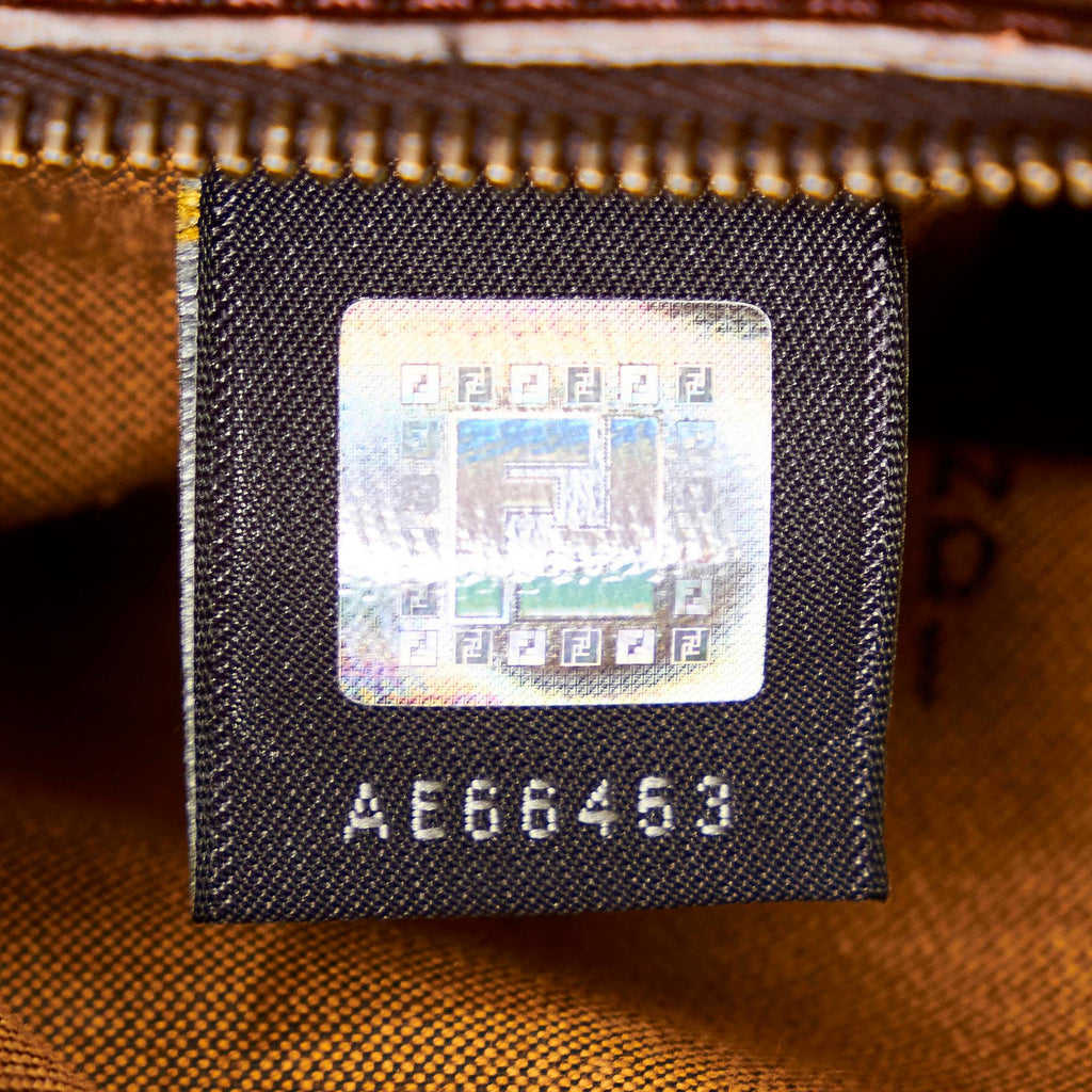 Fendi Zucca Etniko Canvas Shoulder Bag (SHG-33388)