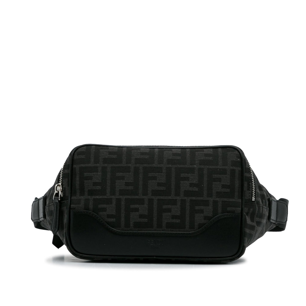 Fendi Zucca FF 1974 Convertible Crossbody Bag (SHG-50KMPy)