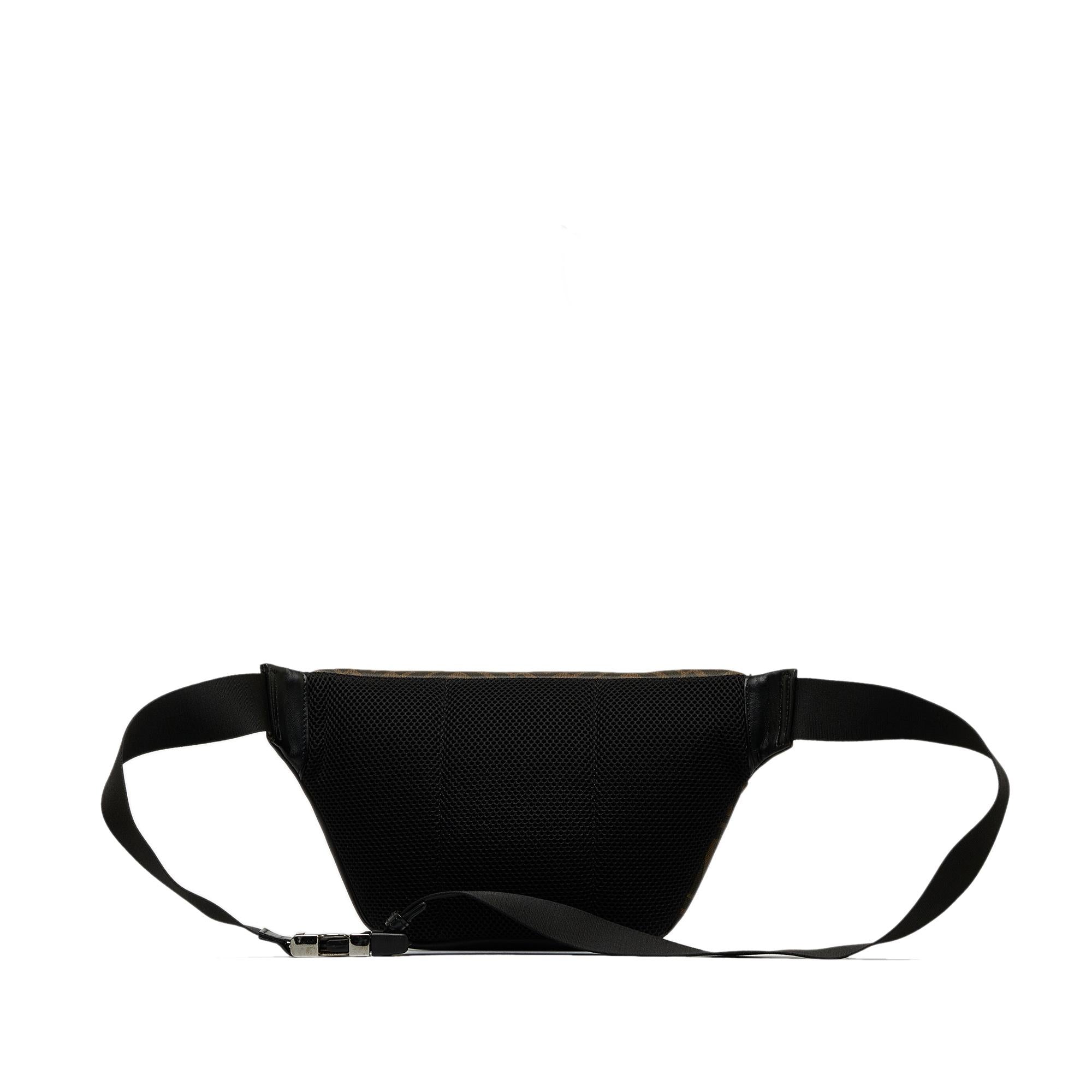 Fendi Zucca FF 1974 Diagonal Belt Bag (SHG-zZZsdD)