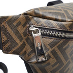 Fendi Zucca FF 1974 Diagonal Belt Bag (SHG-zZZsdD)