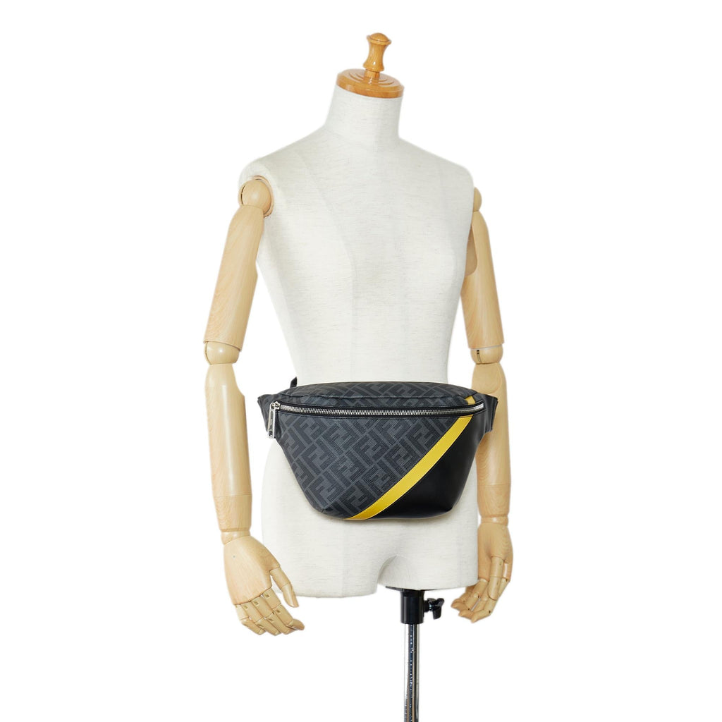 Fendi Zucca FF 1974 Diagonal Belt Bag (SHG-864pb9)