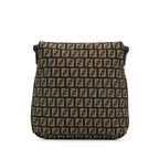 Fendi Zucca Flap Crossbody Bag (SHG-6LF65c)