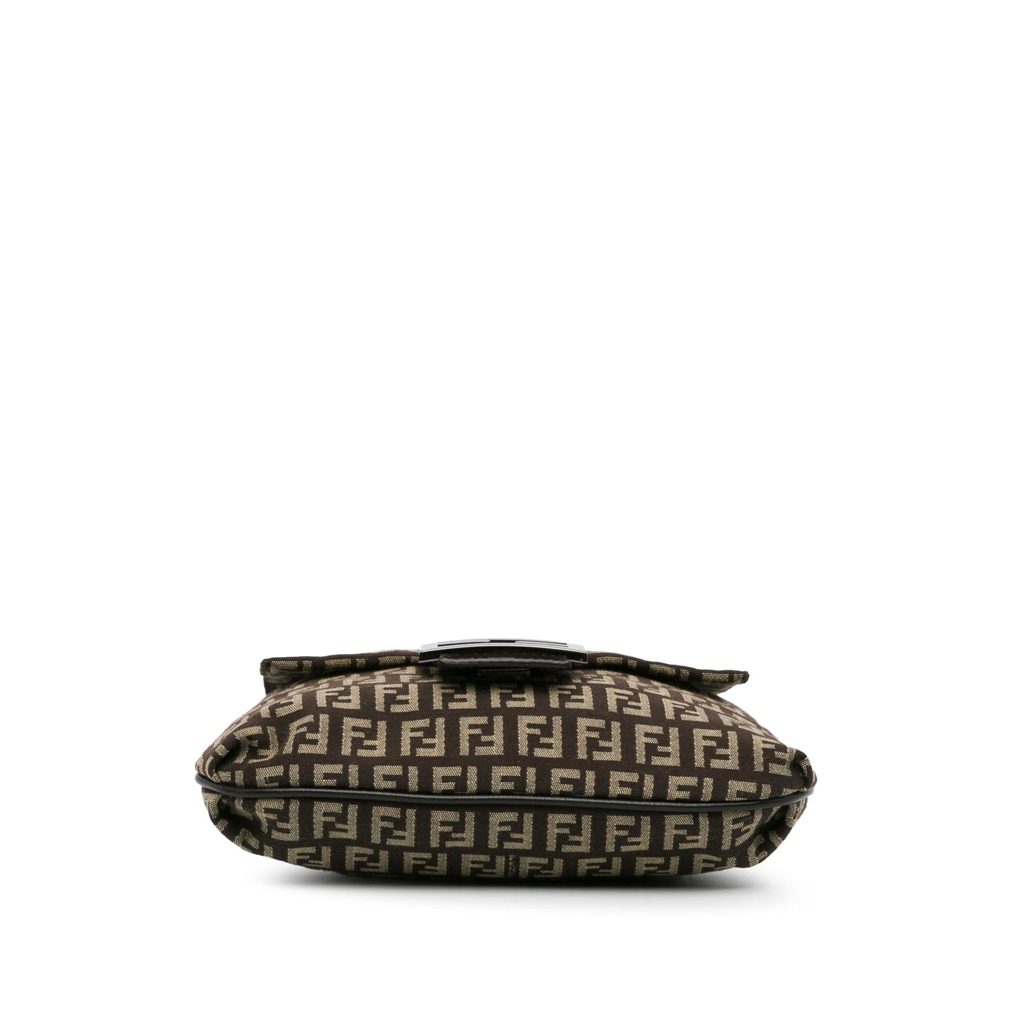 Fendi Zucca Flap Crossbody Bag (SHG-6LF65c)