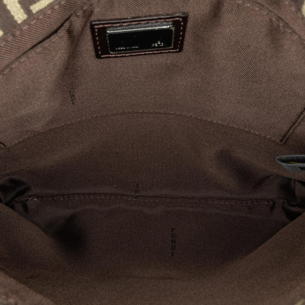 Fendi Zucca Flap Crossbody Bag (SHG-6LF65c)