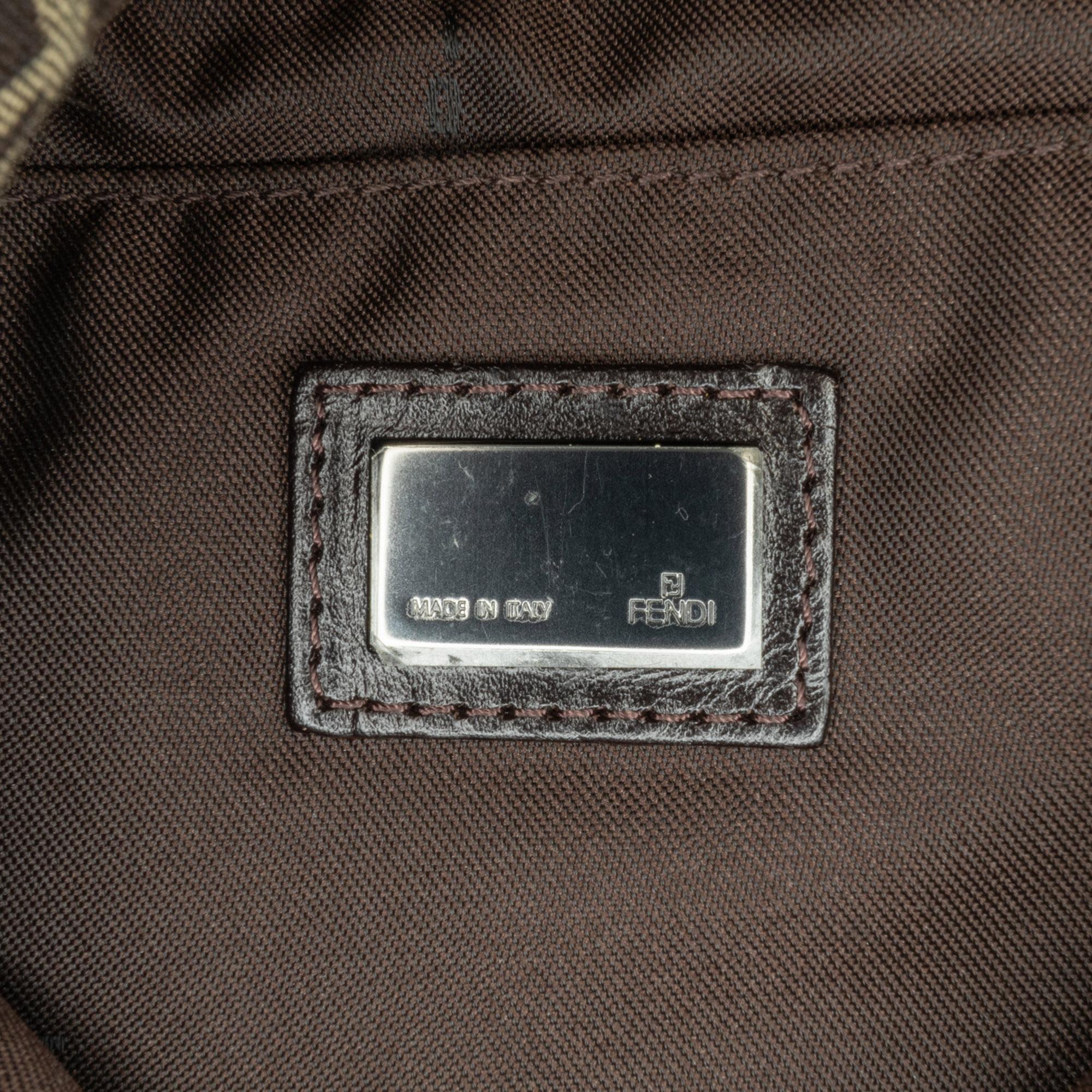 Fendi Zucca Flap Crossbody Bag (SHG-6LF65c)