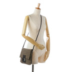 Fendi Zucca Flap Crossbody Bag (SHG-6LF65c)