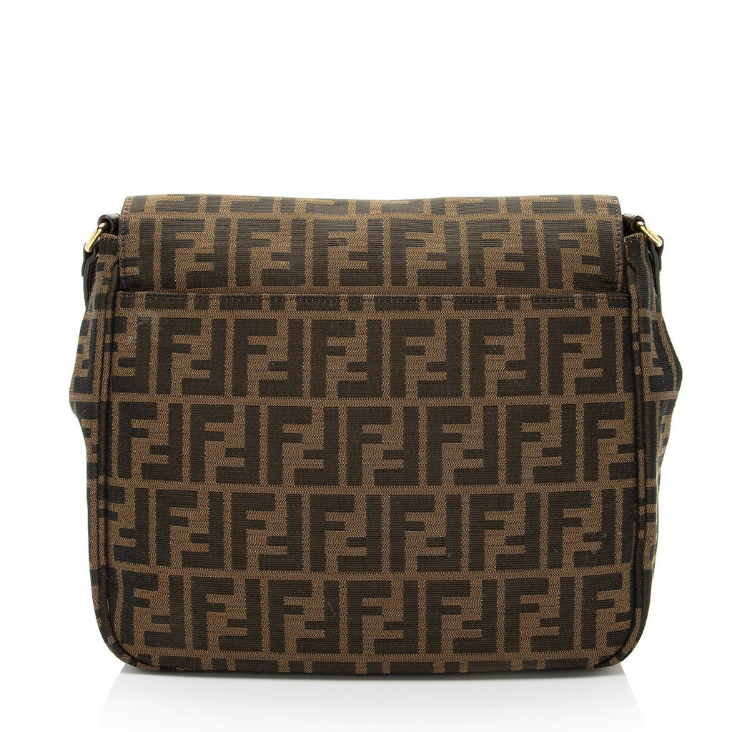 Fendi Zucca Flap Messenger