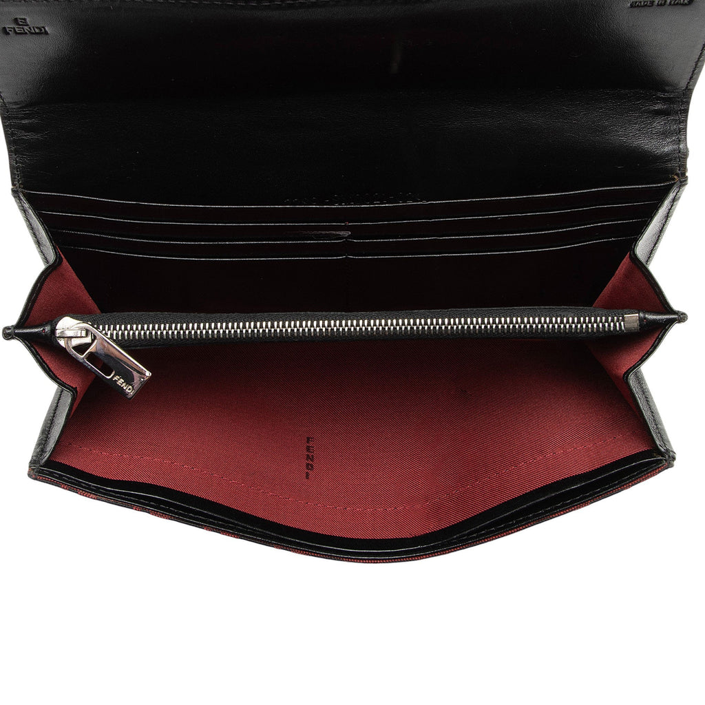 Fendi Zucca Flap Wallet (SHF-8SUa92)