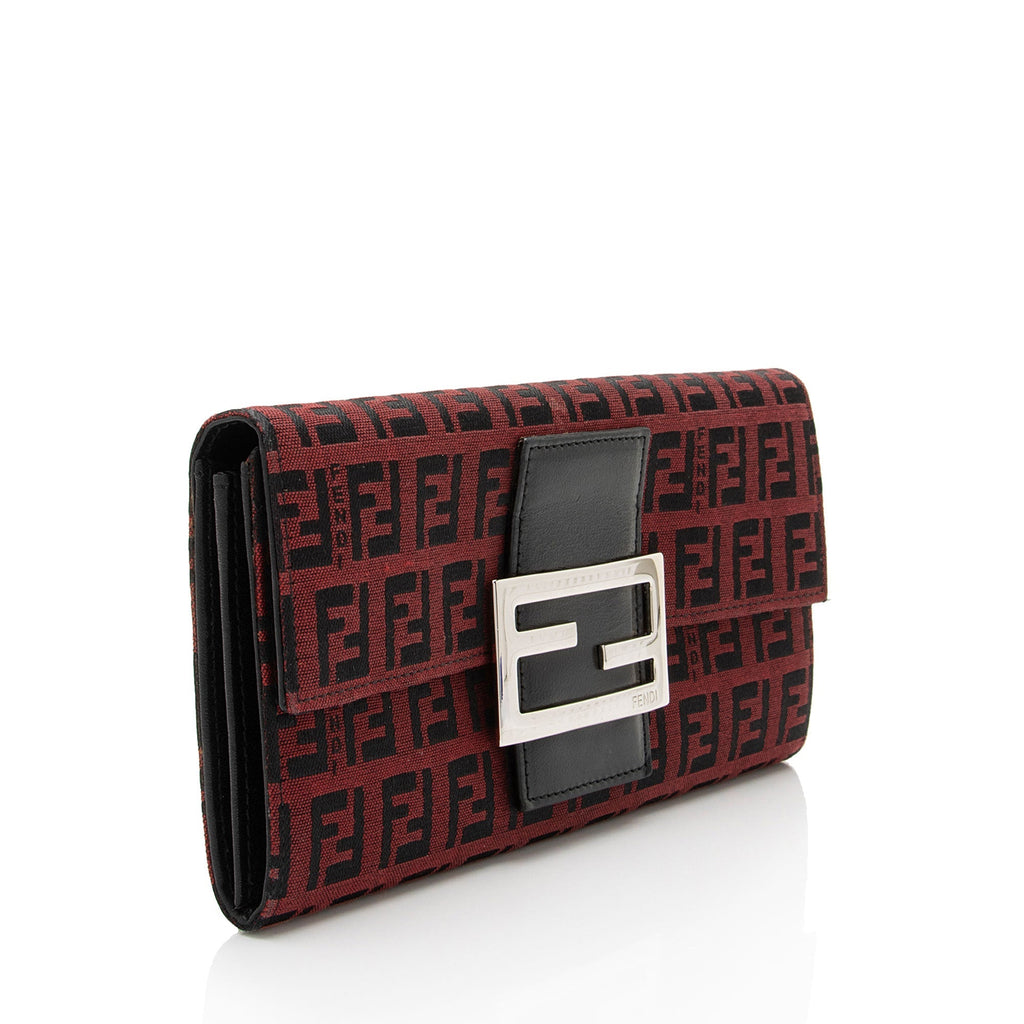 Fendi Zucca Flap Wallet (SHF-8SUa92)