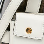 Fendi Zucca Glazed Fabric Cage Baguette Satchel (SHG-9B1AOo)
