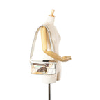 Fendi Zucca Graphic Print Coated Canvas Bikini Girls Baguette Satchel (SHG-c5yQoj)