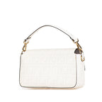 Fendi Zucca Graphic Print Coated Canvas Bikini Girls Baguette Satchel (SHG-c5yQoj)
