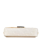 Fendi Zucca Graphic Print Coated Canvas Bikini Girls Baguette Satchel