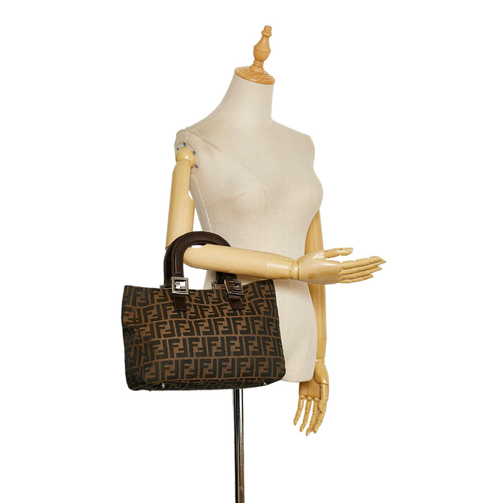Fendi Zucca Handle Bag (SHG-36063)