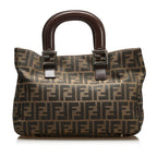 Fendi Zucca Handle Handbag (SHG-35887)