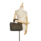 Fendi Zucca Handle Handbag (SHG-35887)
