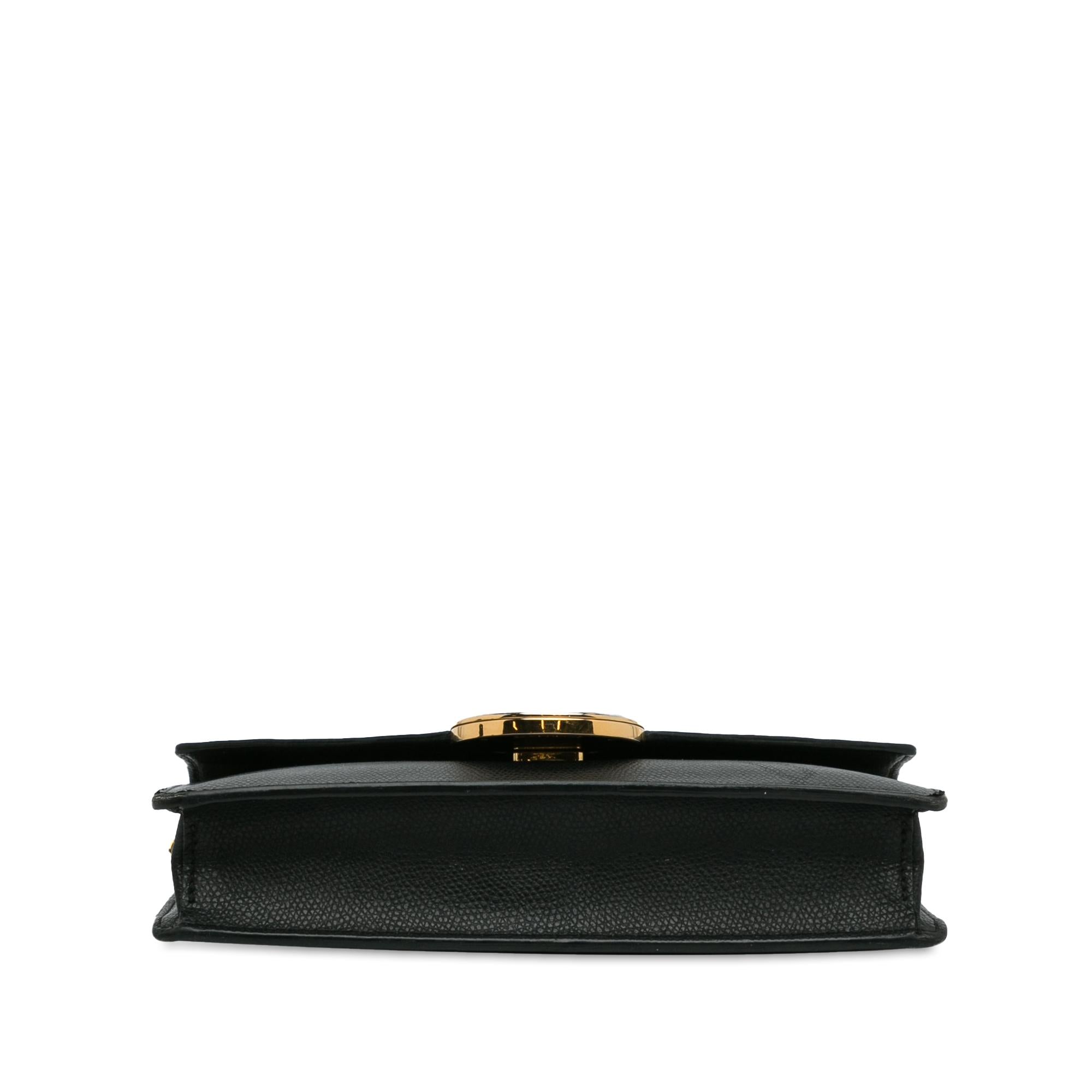 Fendi Zucca Kan I F Embossed Wallet on Chain (SHG-Du8lbp)