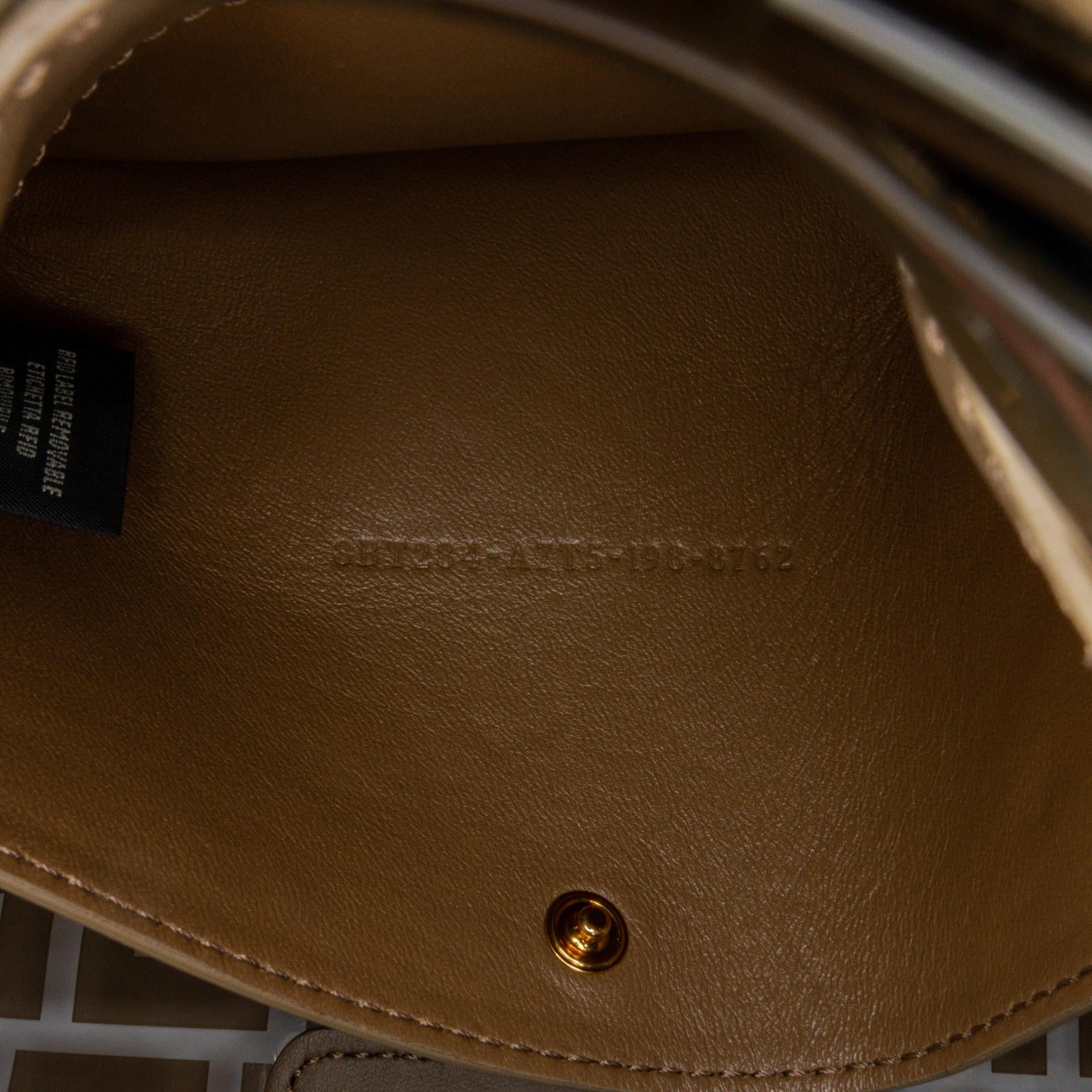 Fendi Zucca Kan I F Satchel (SHG-oQUl5t)