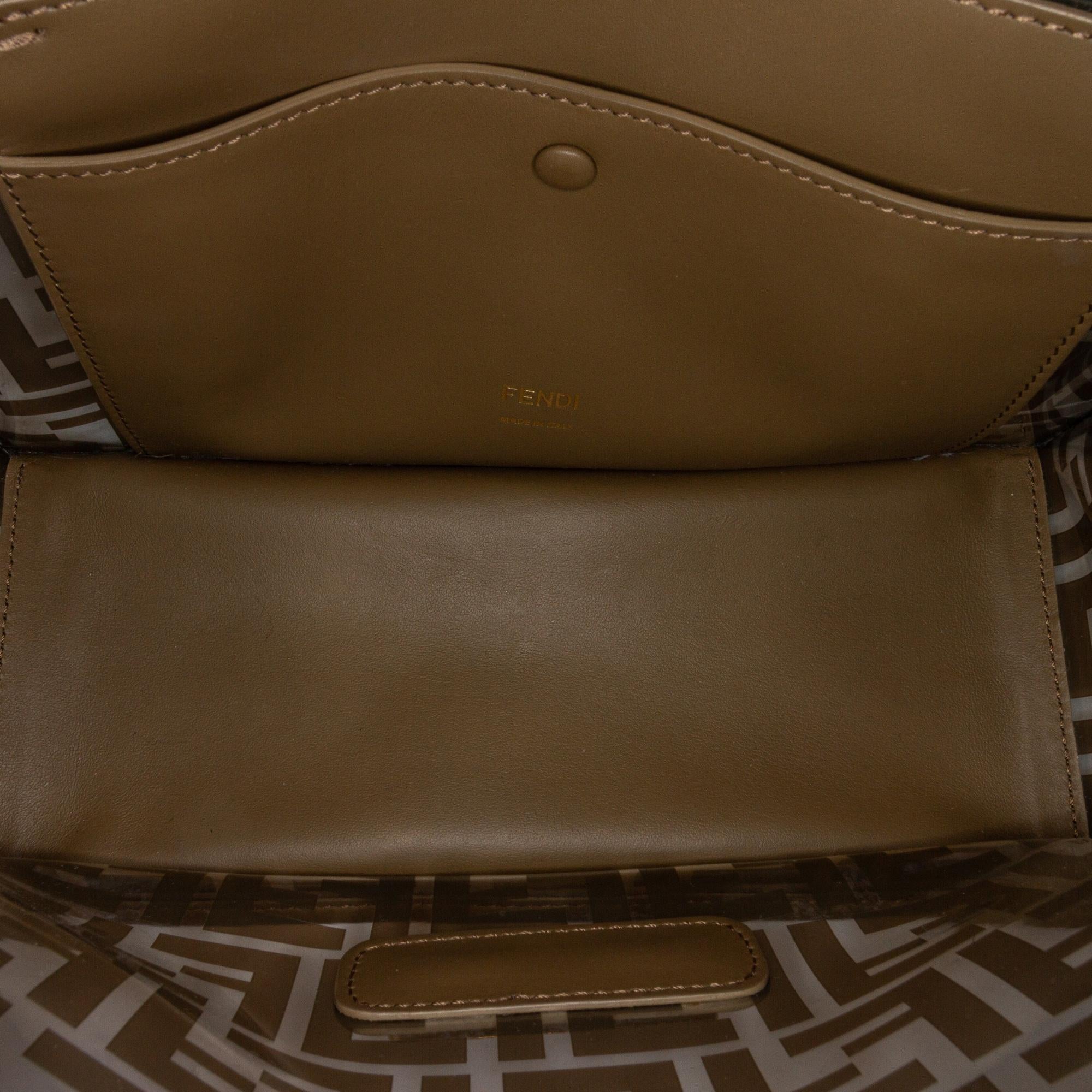 Fendi Zucca Kan I F Satchel (SHG-oQUl5t)