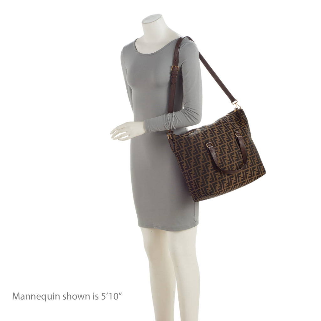 Fendi Zucca Large Convertible Tote (SHF-kcMUot)