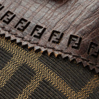 Fendi Zucca Leather Du Jour Small Tote (SHF-21714)