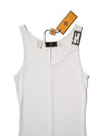 Fendi Zucca Logo Maxi Dress Ivory