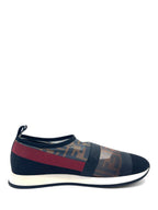 Fendi Zucca Logo Mesh Nylon Sneakers Multicolor
