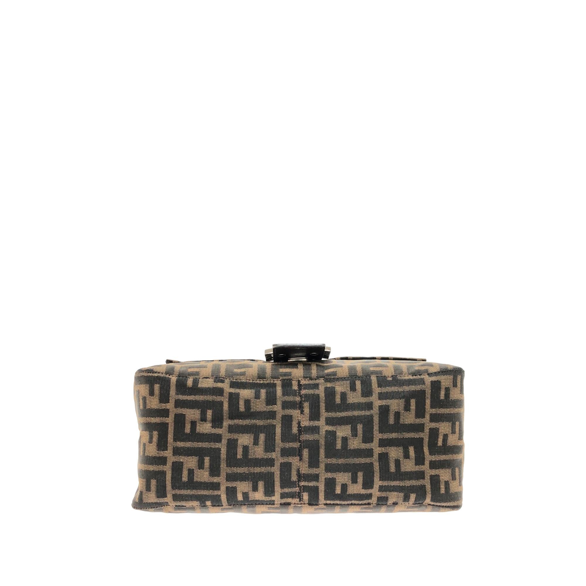 Fendi Zucca Mamma Forever Canvas Shoulder Bag (SHG-d4HwHV)