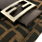 Fendi Zucca Mamma Forever Canvas Shoulder Bag (SHG-d4HwHV)