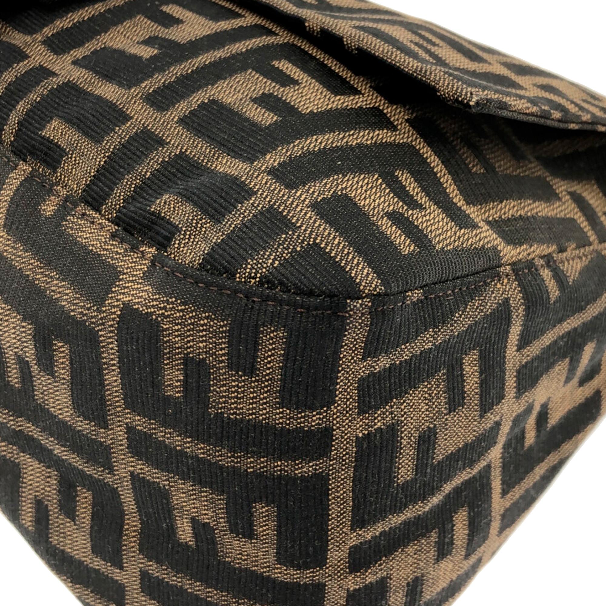 Fendi Zucca Mamma Forever Canvas Shoulder Bag (SHG-d4HwHV)