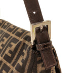 Fendi Zucca Mamma Forever Canvas Shoulder Bag (SHG-d4HwHV)