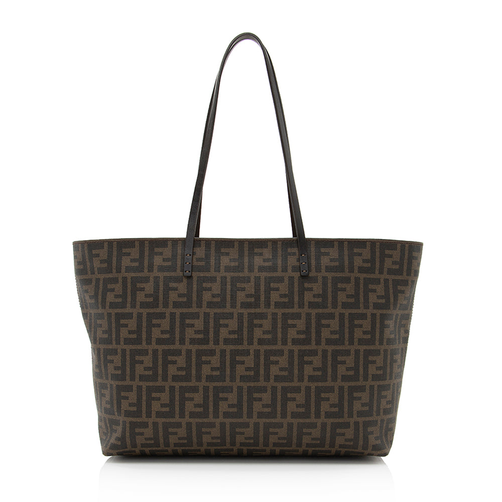 Fendi Zucca Medium Roll Tote (SHF-20323)