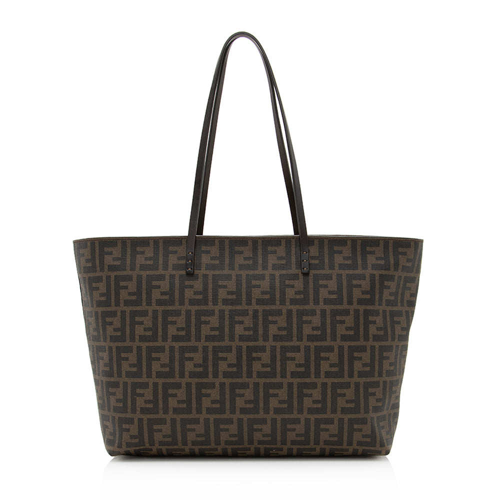 Fendi Zucca Medium Roll Tote (SHF-20323)