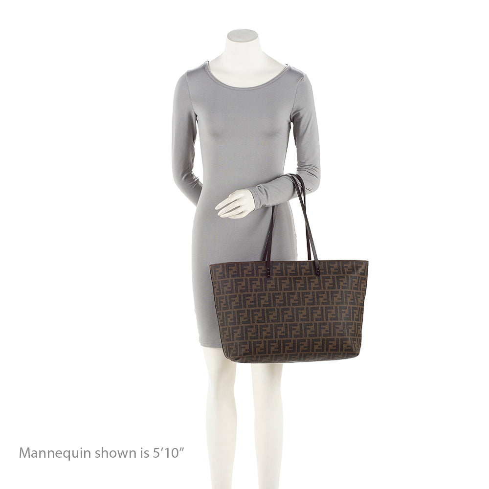 Fendi Zucca Medium Roll Tote (SHF-20323)