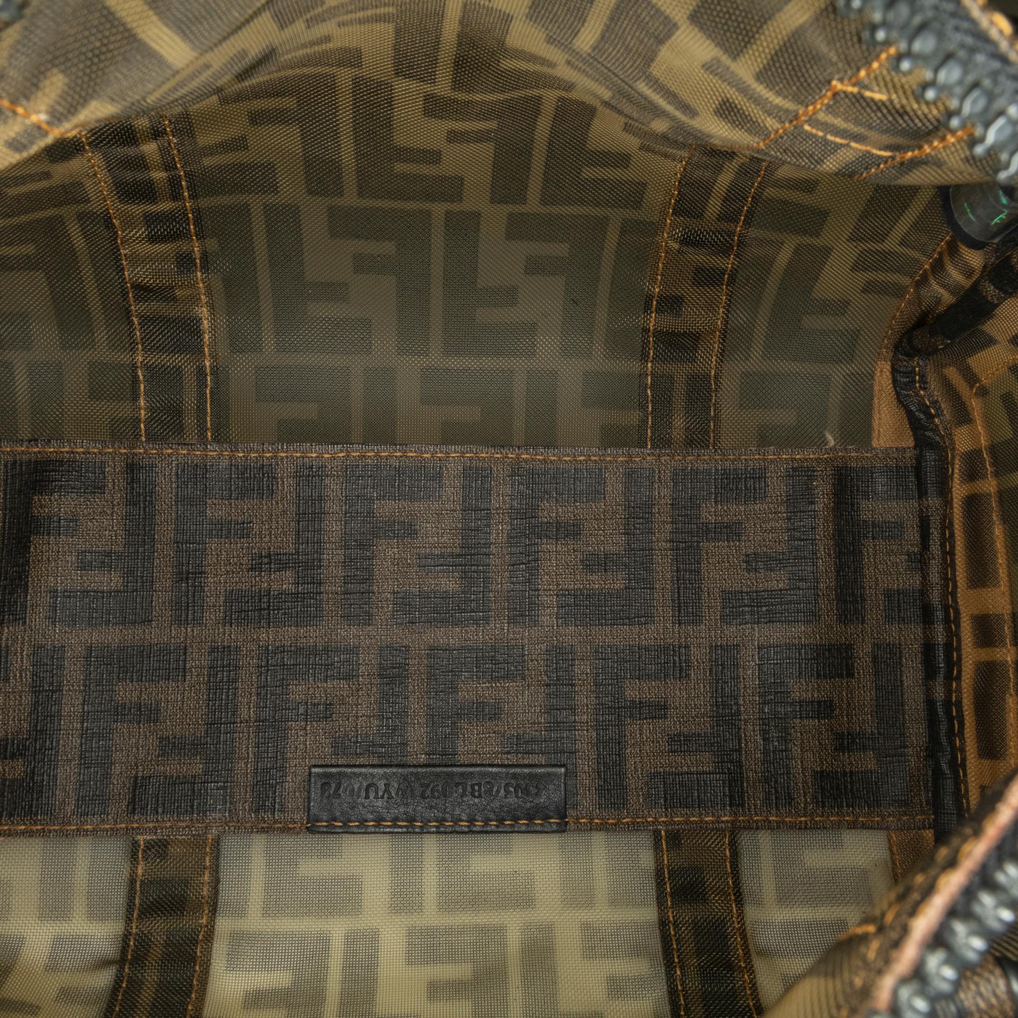 Fendi Zucca Mesh Boston Bag (SHG-FNv1AU)