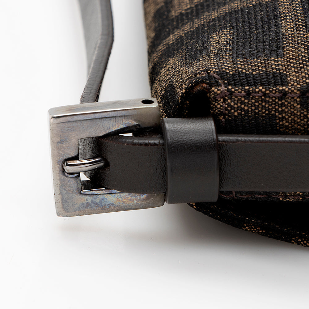 Fendi Zucca Mini Baguette Shoulder Bag (SHF-19228)