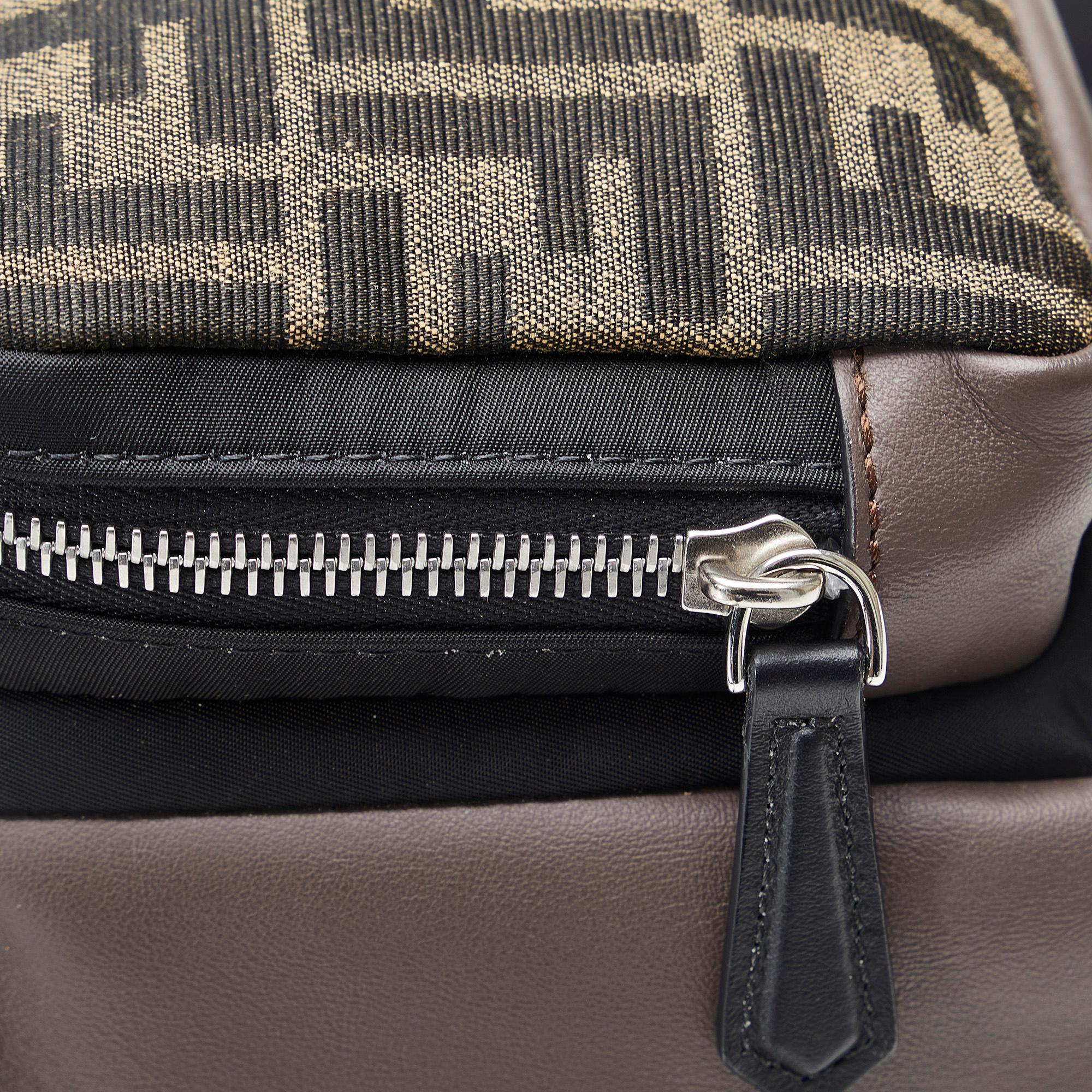 Fendi Zucca Multi Pocket Backpack (SHG-3ODPhV)