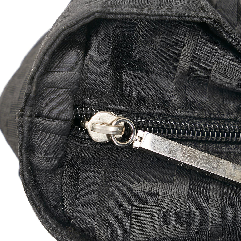 Fendi Zucca Nylon Zip Code Handbag (SHG-y6NeOn)