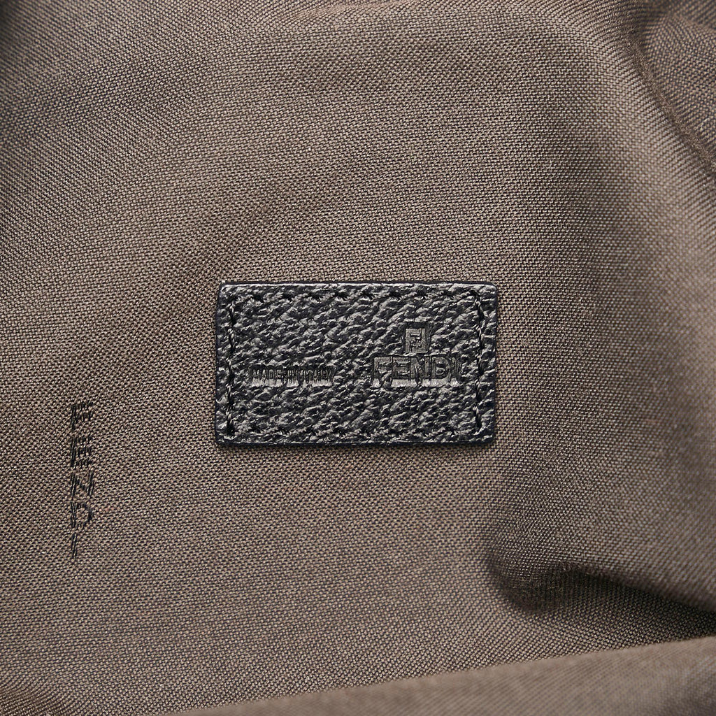 Fendi Zucca Nylon Zip Code Handbag (SHG-y6NeOn)