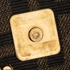 Fendi Zucca Paisley Embroidery Baguette (SHG-35412)