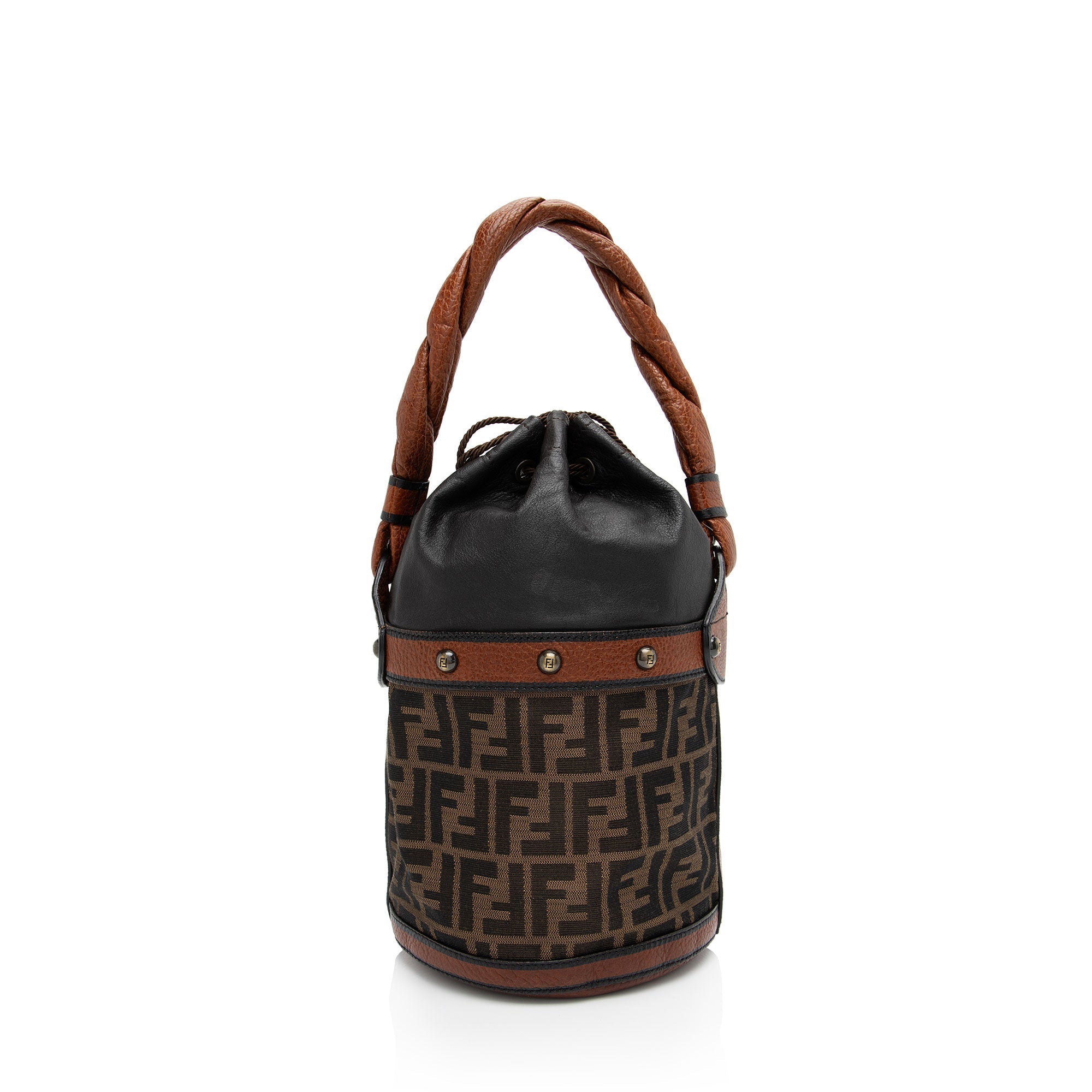Fendi Zucca Palazzo Bucket Bag (SHF-gvIm54)