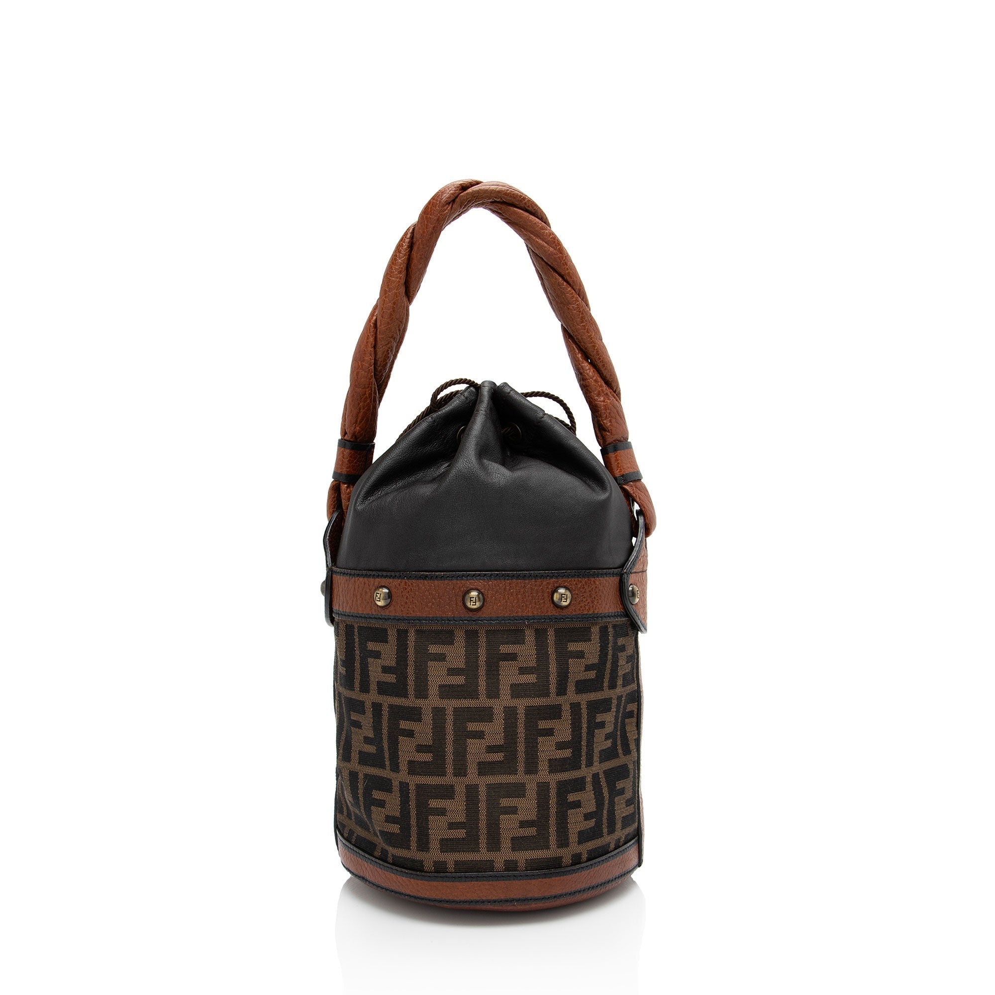Fendi Zucca Palazzo Bucket Bag (SHF-gvIm54)