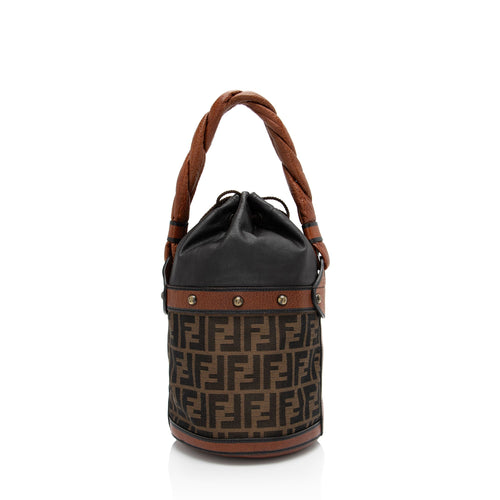 Fendi Zucca Palazzo Bucket Bag (SHF-gvIm54)