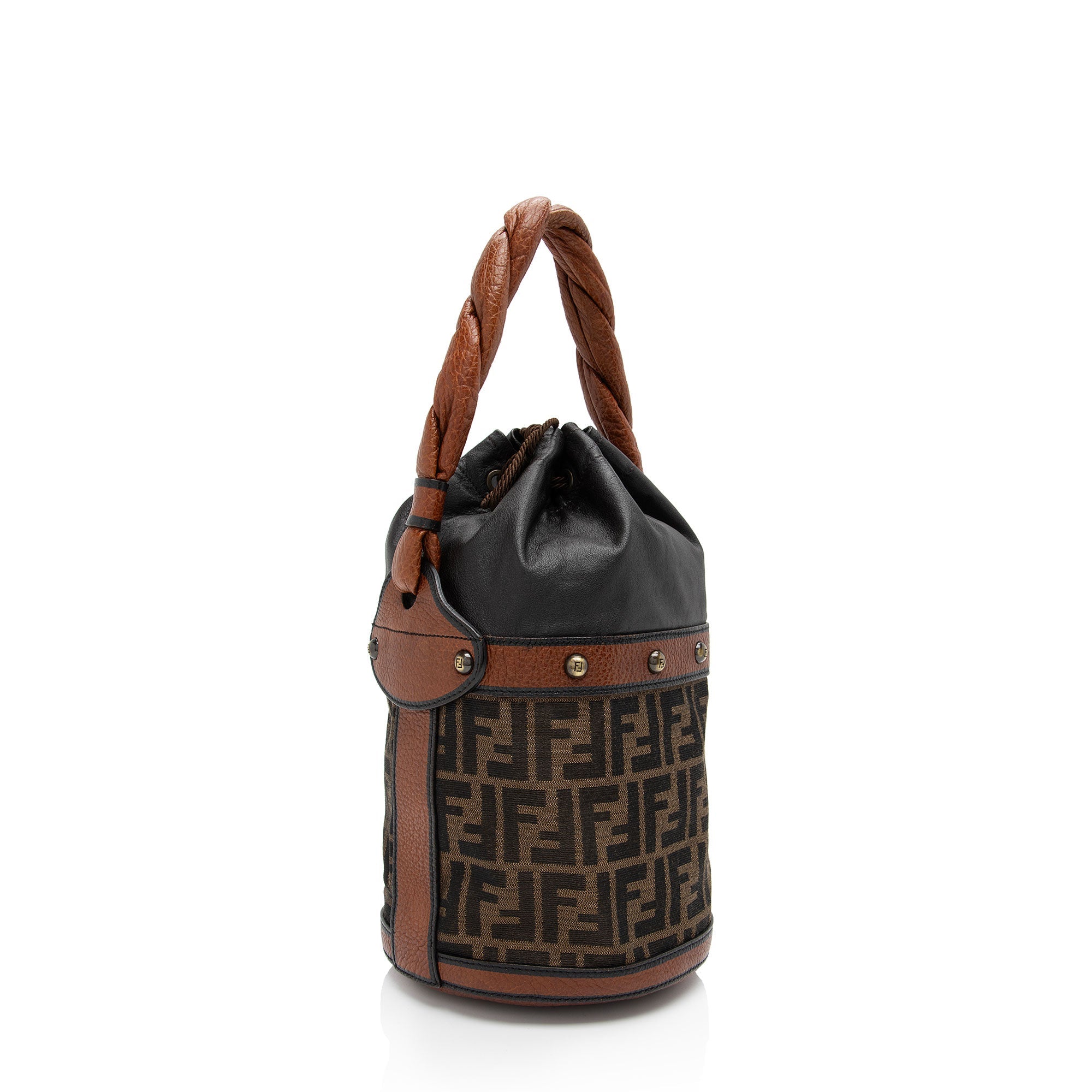 Fendi Zucca Palazzo Bucket Bag (SHF-gvIm54)