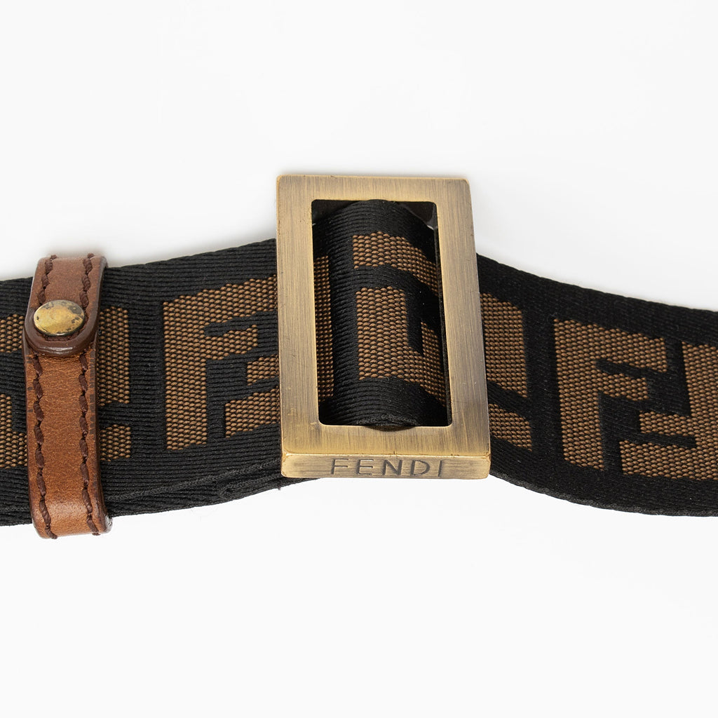 Fendi Zucca Canvas Zip Messenger (SHF-atYduB)