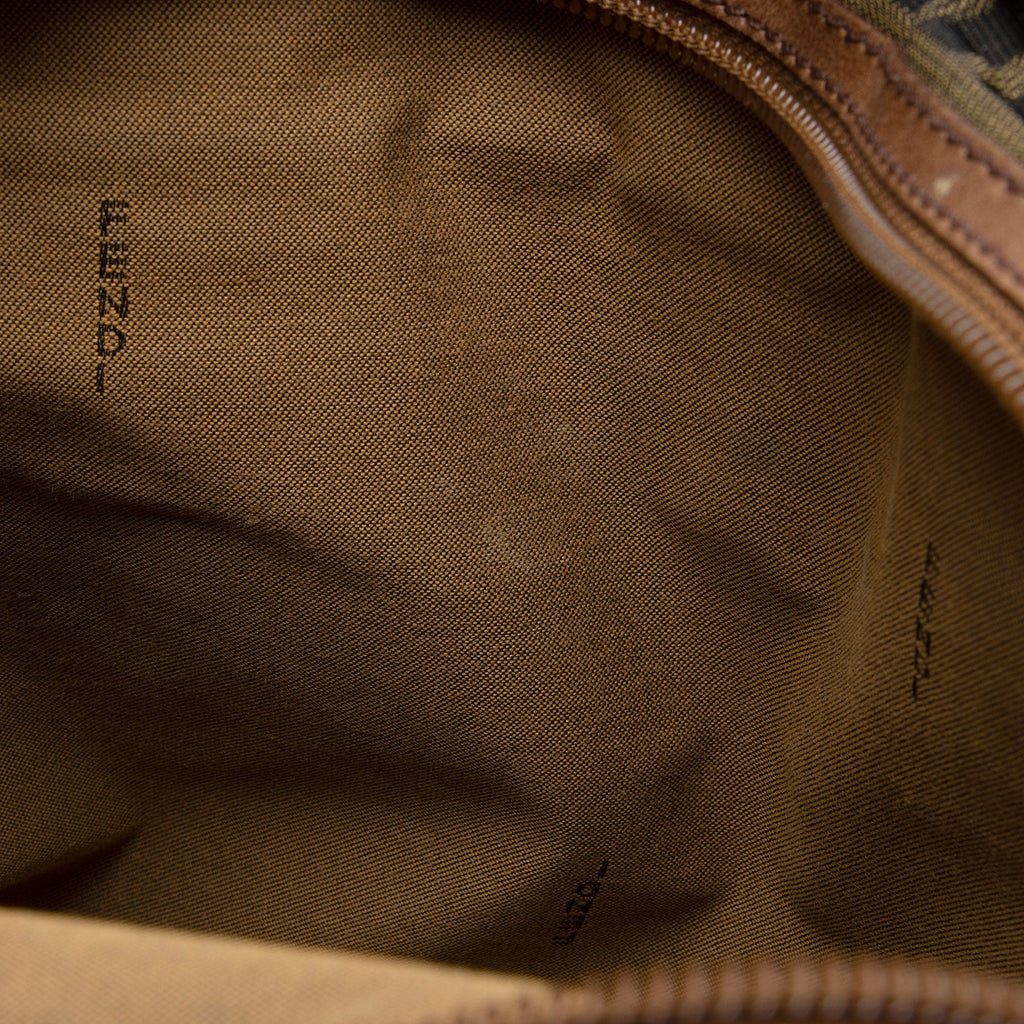 Fendi Zucca Canvas Zip Messenger (SHF-atYduB)