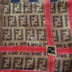 FENDI Zucca Pattern Monogram Scarf