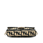 Fendi Zucca Raffia Baguette Satchel (SHG-nNJ0YF)