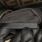 Fendi Zucca Raffia Baguette Satchel (SHG-nNJ0YF)